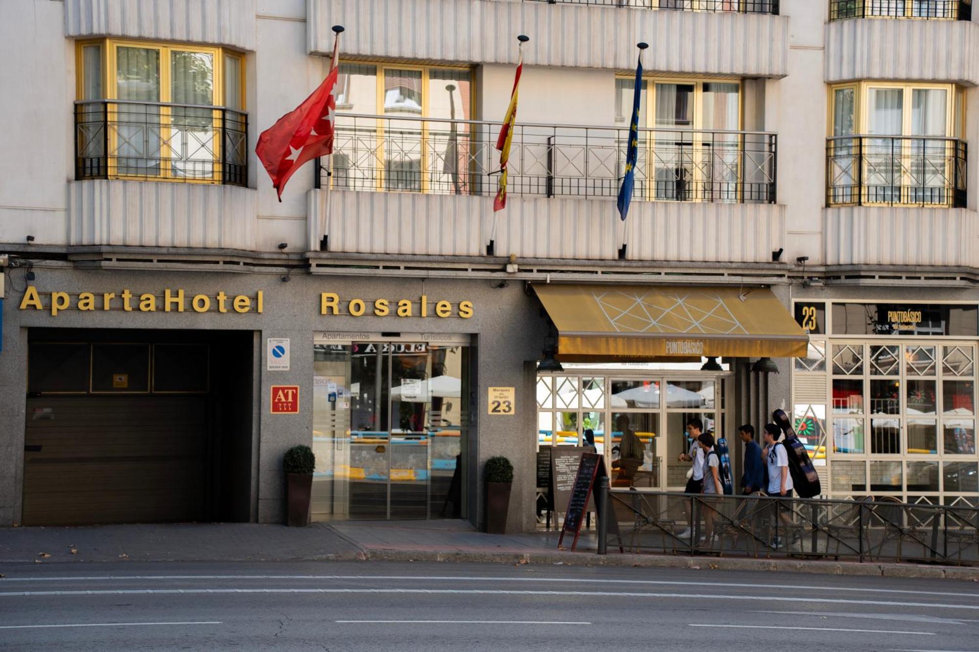 Aparto-Hotel Rosales Мадрид Екстер'єр фото
